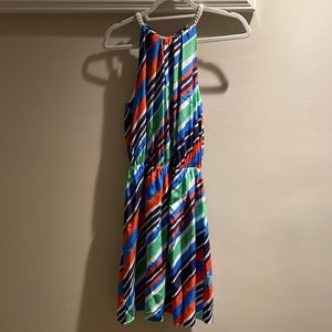 Beautiful silky Lily Pulitzer size Medium nautical dress. Dress up or down